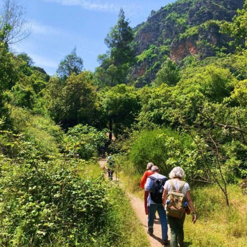 randonné dans les montagnes de atlas